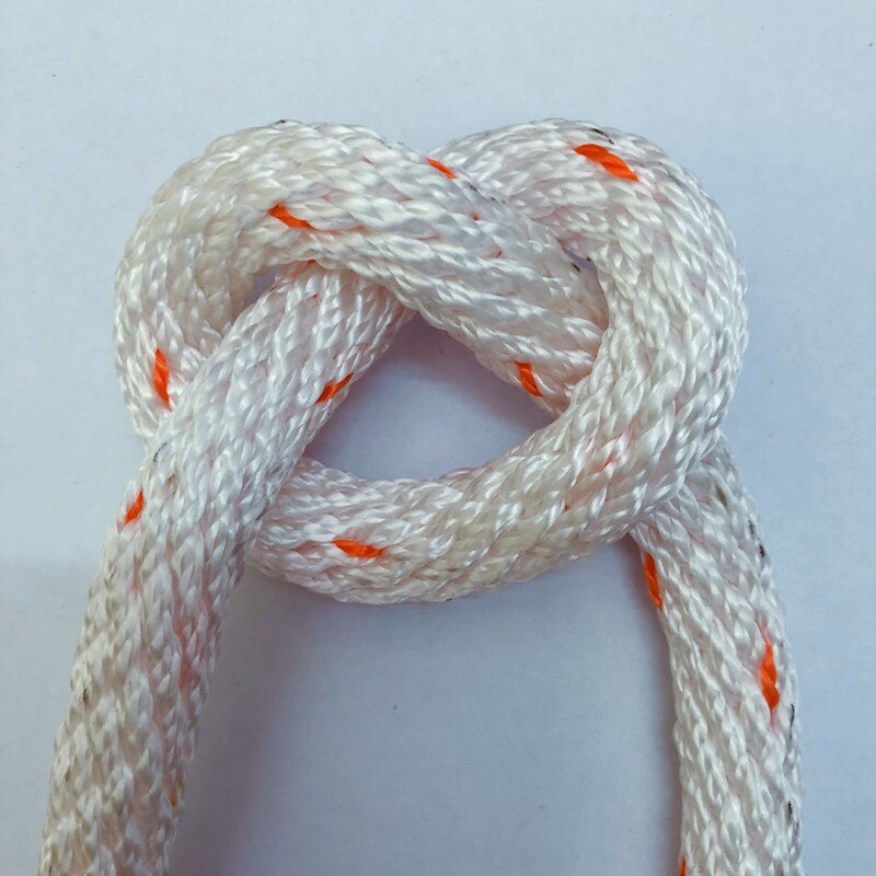 Boot touw 4 mm 100 m polypropyleen wit