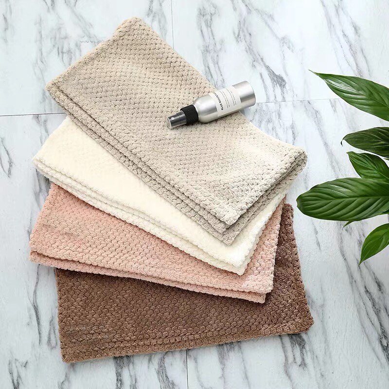 Absorberende badehåndklæder mikrofiber stort håndklædesæt 70 x 140cm tykke bløde bruser svømning spa sports rejsehåndklæder
