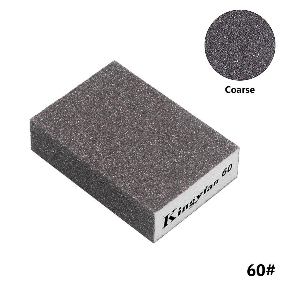 Sanding Sponges Sanding Blocks Sponge Sand Block Polishing Wood Furniture Metal Derusting Polishing Sandpaper Washable: 120-180 Grit