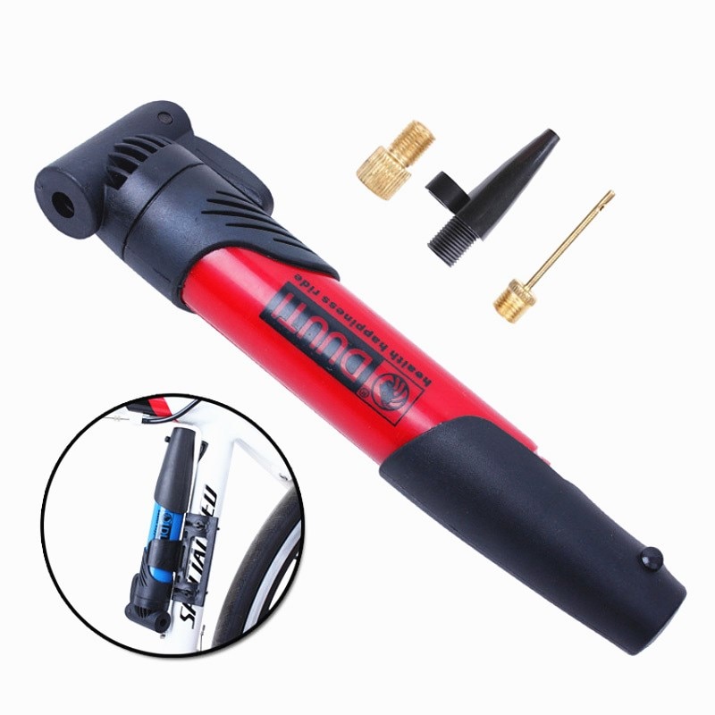 Mini Plastic Bicycle Pump Mountain Bike Road Bike Portable High-intensity Circulation Pump Bicycle Tire Inflator Pump