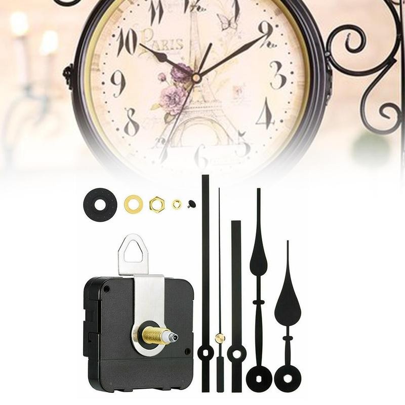 Uniquebella Pendule Murale 2 Grandes Aiguilles Horloge à Quartz