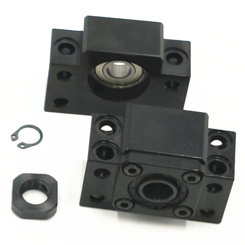 1set BK30+BF30 Ballscrew End Supports for SFU4005/SFU4010/DFU4005/DFU4010 Ball screw BK/BF30 BKBF30 CNC Part in stock