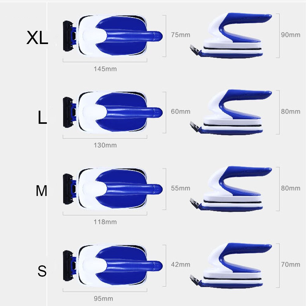 Praktische Schwimm Magnetische Pinsel Aquarium Aquarium Glas Algen Schaber Reiniger Werkzeug Aquarium Magnetische Reiniger Magneten Pinsel