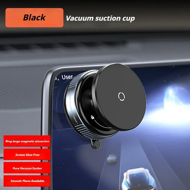 Uniwersalny obrotowy uchwyt na telefon X97 do magnetycznego uchwytu na telefon Magsafe z przyssawką 360° ° Obrotowy stojak obrotowy z przyssawką: Black