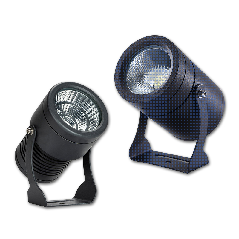 Outdoor spotlight 220V waterproof led floodlight 1W3W5W7W10W12W15W outdoor garden wall lawn light landscape courtyard tree lamp