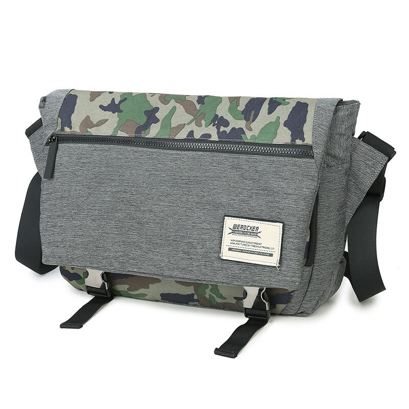 Jongens Camouflage Fiets Messenger Bag Tiener Sport Messenger Tassen Laptop Oxford Sporttassen Studenten Bike Messenger Crossbody