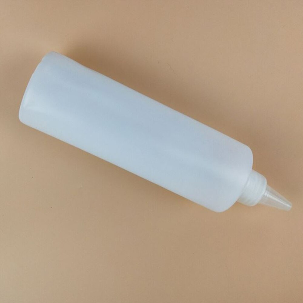 6 stk 250ml spids flaske applikator tom plastik squeeze flaske klar væske dispenser til limmaling