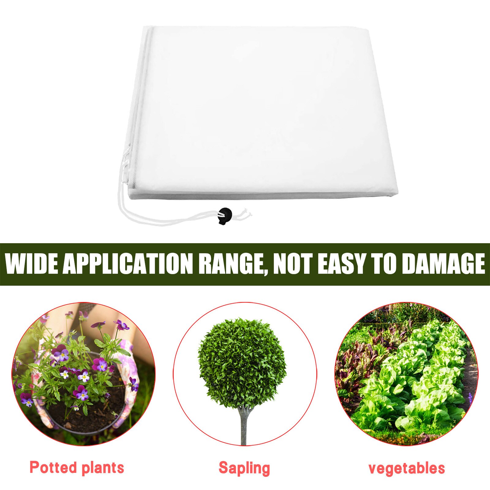 Plant Cover Floating Crop Cover/Frost Blanket/Frost Cloth/Garden Fabric Plant Cover Garden protection tools: Default Title