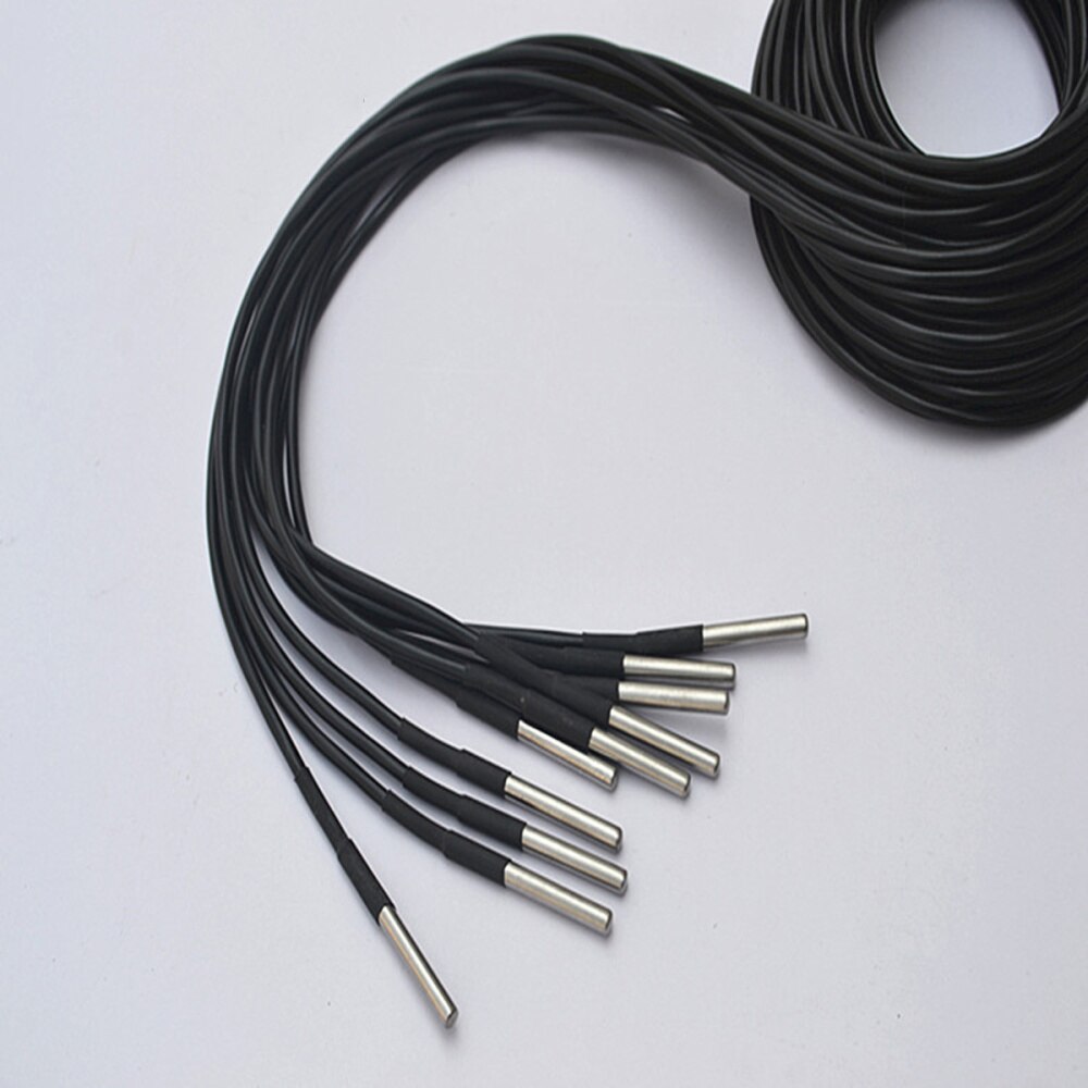 2 Meters Stainless Steel Water Temperature Probe For Waterproof Packaging Temperature Sensor