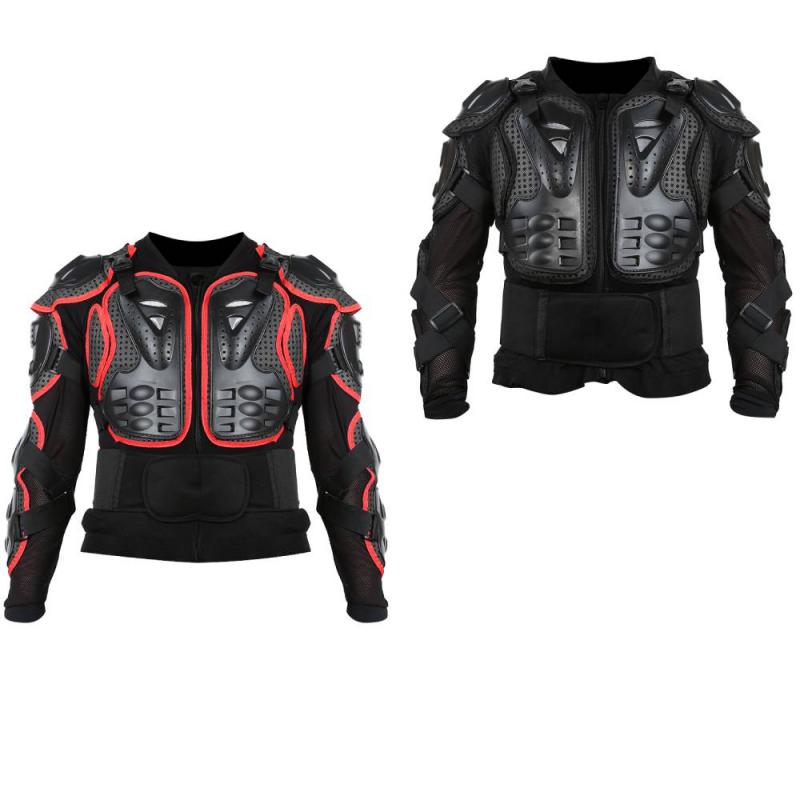Motorcycle Full Body Armor Jacket Motocross Armor Vest Chest Gear Protective Shoulder Hand Joint Protection Accessories S-3XL