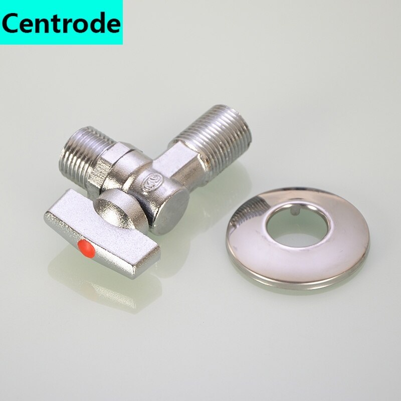 Triangle Valve 1/2IN 3/4IN Copper Ball Core Natural Gas Pipeline Stop Valve Eight-character Valve Large Flow Switch Ball Valve