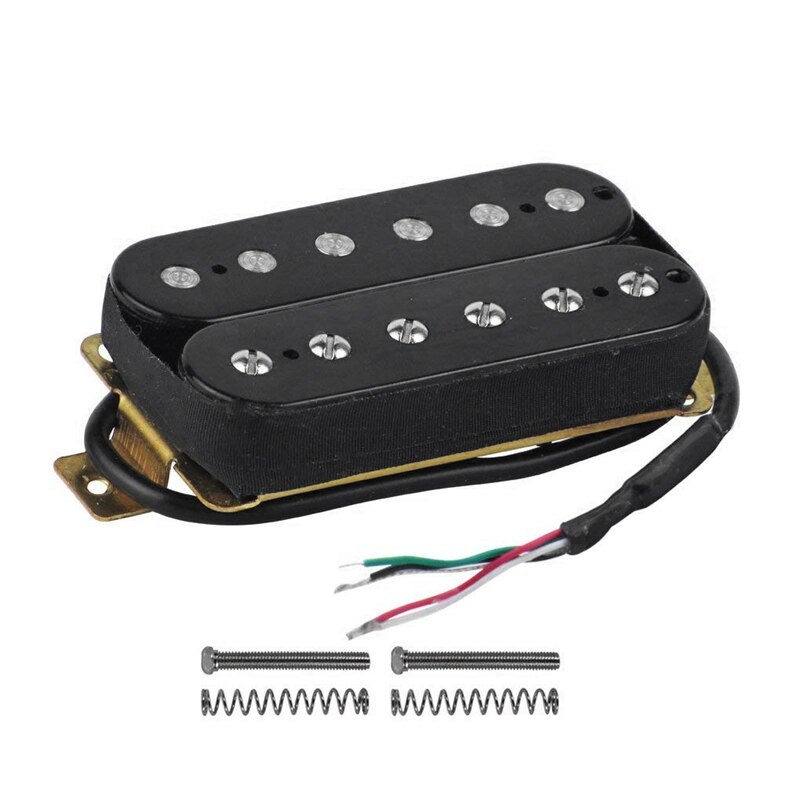 Electric Guitar Humbucker Alnico V Pickup Black
