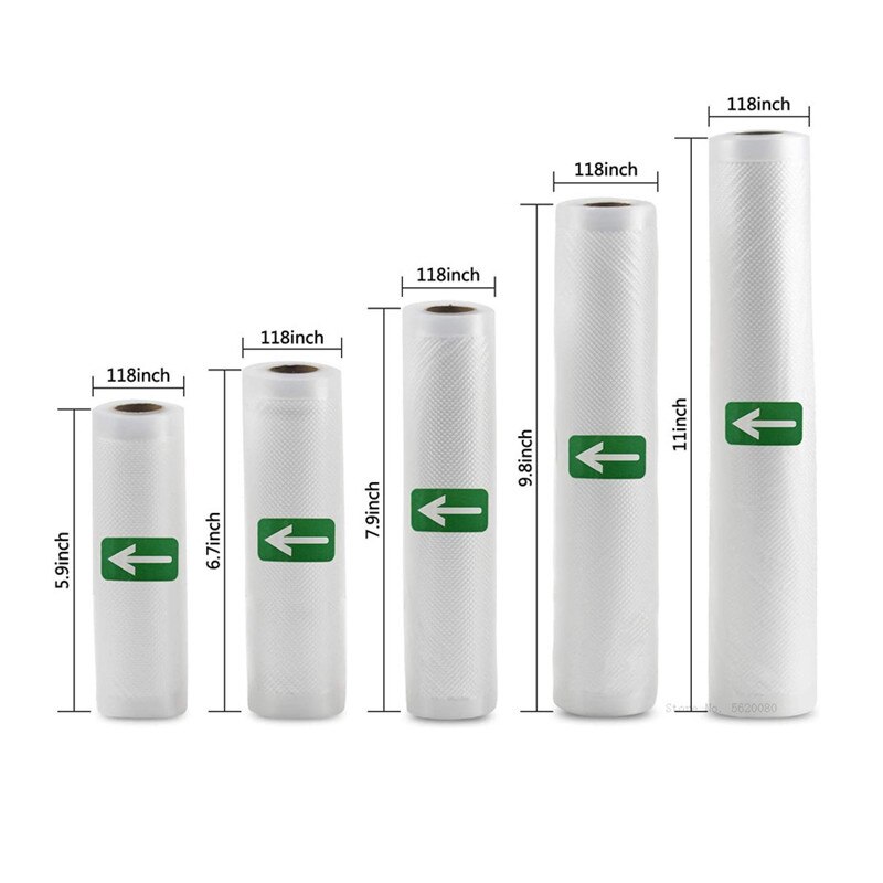 kitchen food vacuum bags for home Vacuum Sealer Food Fresh Long Keeping 15 17 20 25 28cmx5M Rolls bags for vacuum packer
