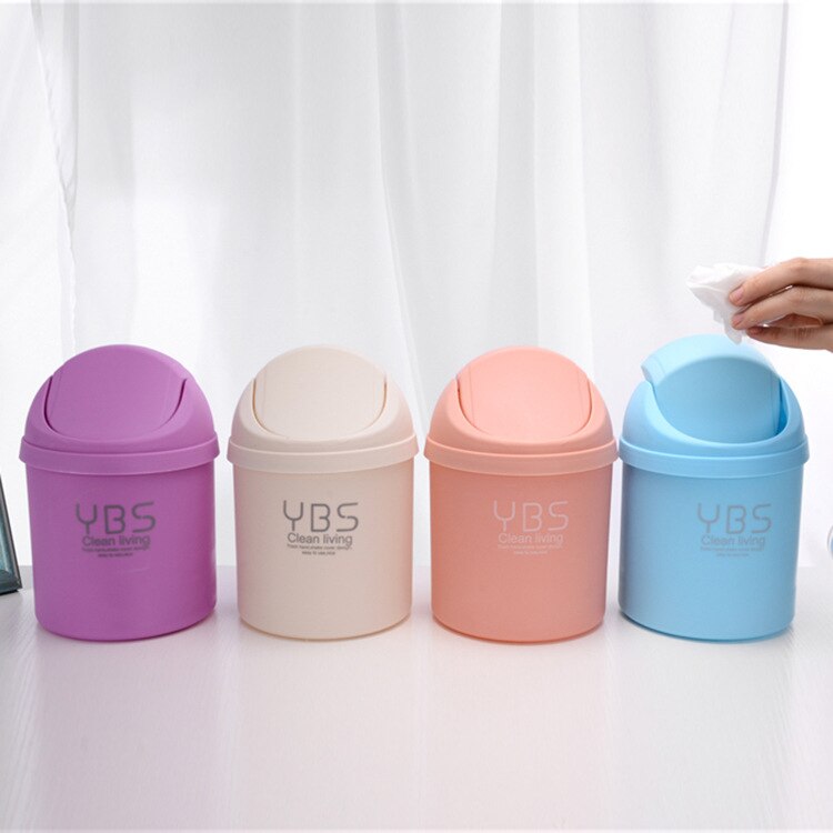Mini poubelle créative pour bureau, chambre à coucher, salle de bain, cuisine