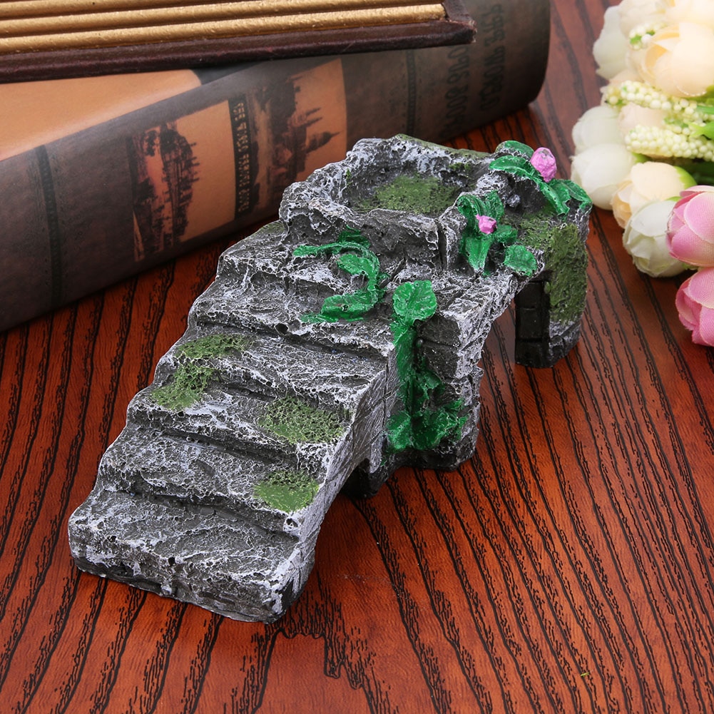 Hars Schildpad Amfibieën Schildpad Koesteren Reptiel Platform Tank Aquatic Water Rock Ladder Terrarium Koesteren Eiland Klim Decor