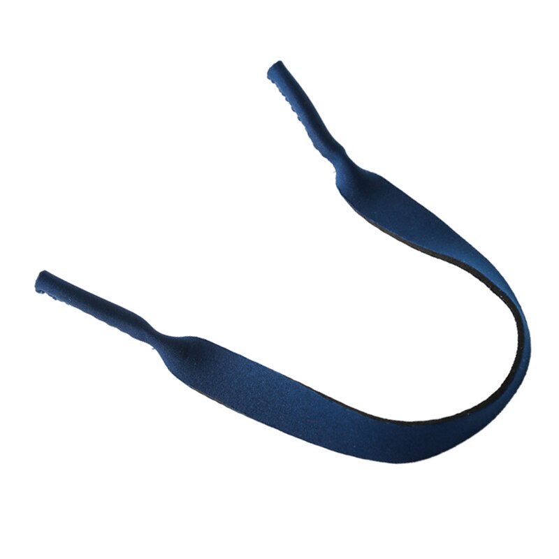 Brillen Houder Band Premium Zachte Neopreen Bril Anti Slip Strap Stretchy Neck Cord Sport Zonnebril Retainer Voor Mannen Wome: Dark Blue