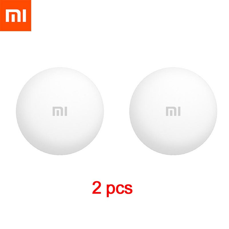 Xiaomi mijia draadloze overstromingssensor voor onderdompeling in water, waterdichte mijia app-afstandsbediening, afstandsbediening voor slimme woningbeveiliging: 2 stuks