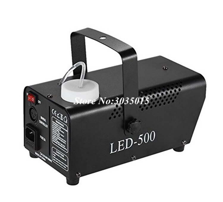 mini 500w ledet rgb trådløs fjernkontroll tåkemaskin pumpe dj diskotek røykmaskin til fest bryllup jul scene ledet fogger