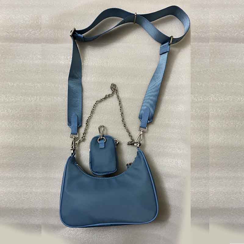 Women Bag Candy colors Crossbody Bag Ladies Bag Accessories Shoulder Chain mini small bag: Sky Blue