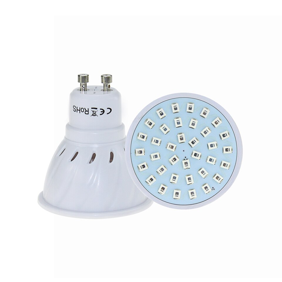 Led-kasvatuslamppu fytolamppu  e27/gu10/mr16 valo led kasveille 220v kasvuvalo punainen sininen led kasvien kasvuun fytolamppu