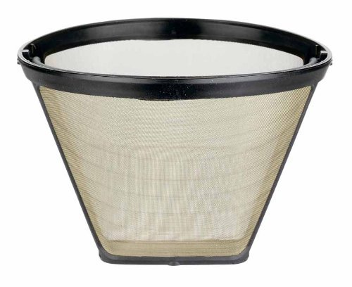 1 pc kaffemaskine filter genanvendeligt metaltragt filter 400 mesh til kaffemaskine tilbehør cuisinart kaffemaskine dele
