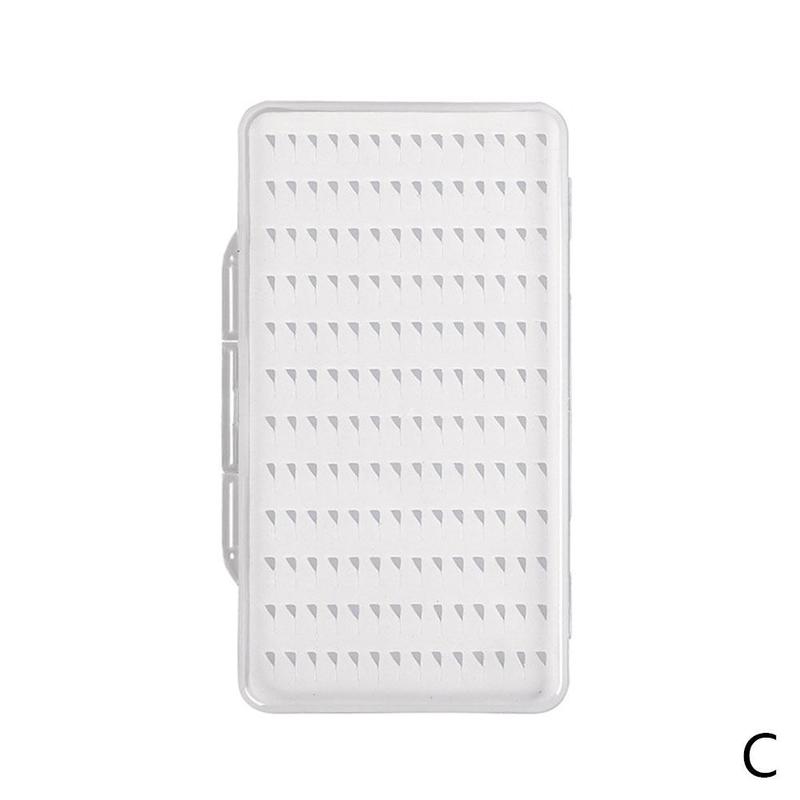 Fly Hook Doos Fly Vishaak Doos Met Schuim Waterdicht S L Transparant M Duurzaam Gear Pesca Vissen Size H5Z4: L