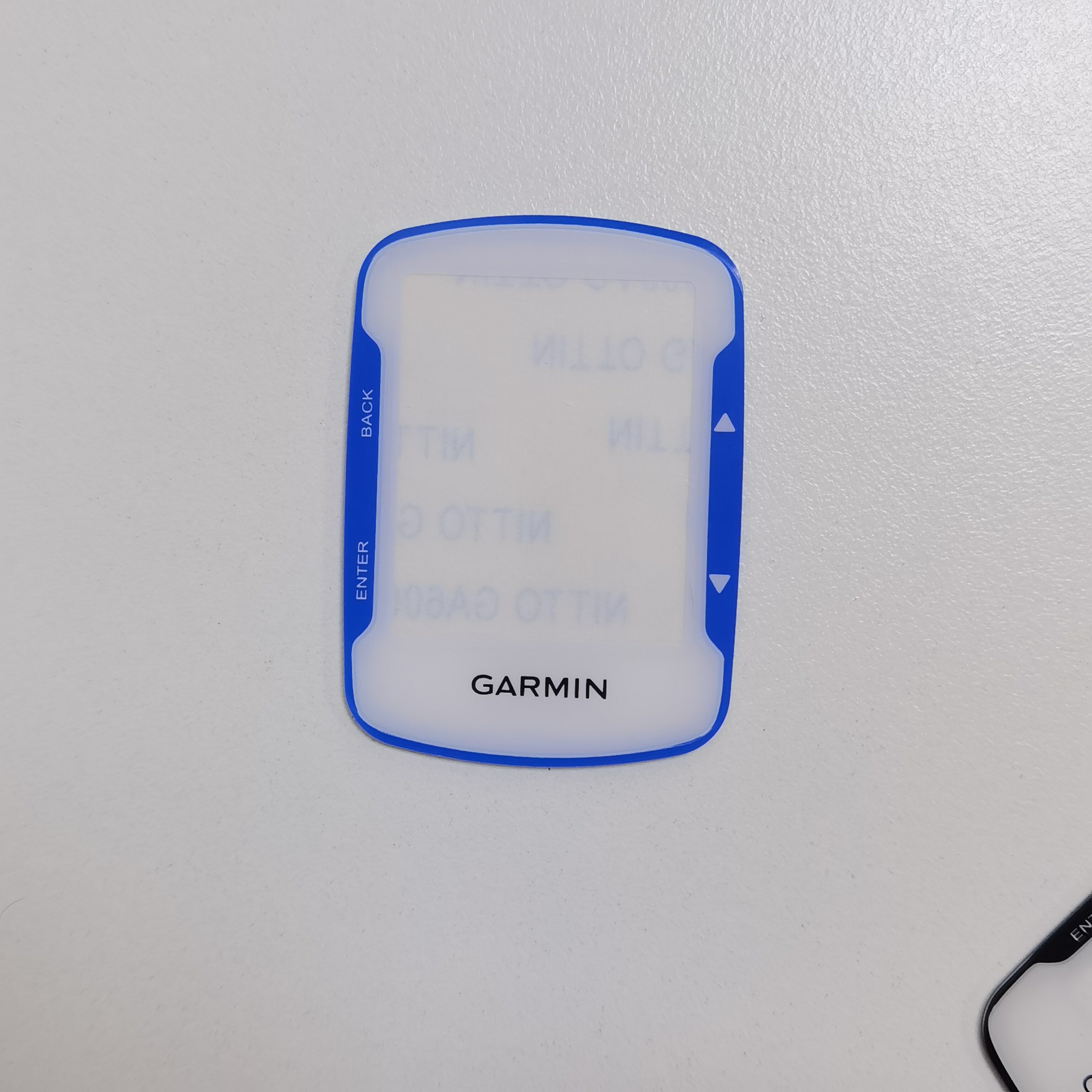 Glass Cover Screen Voor Garmin Edge 200 500 Panel Glas Kras Reparatie Vervangende Onderdelen Zonder Frame: blue