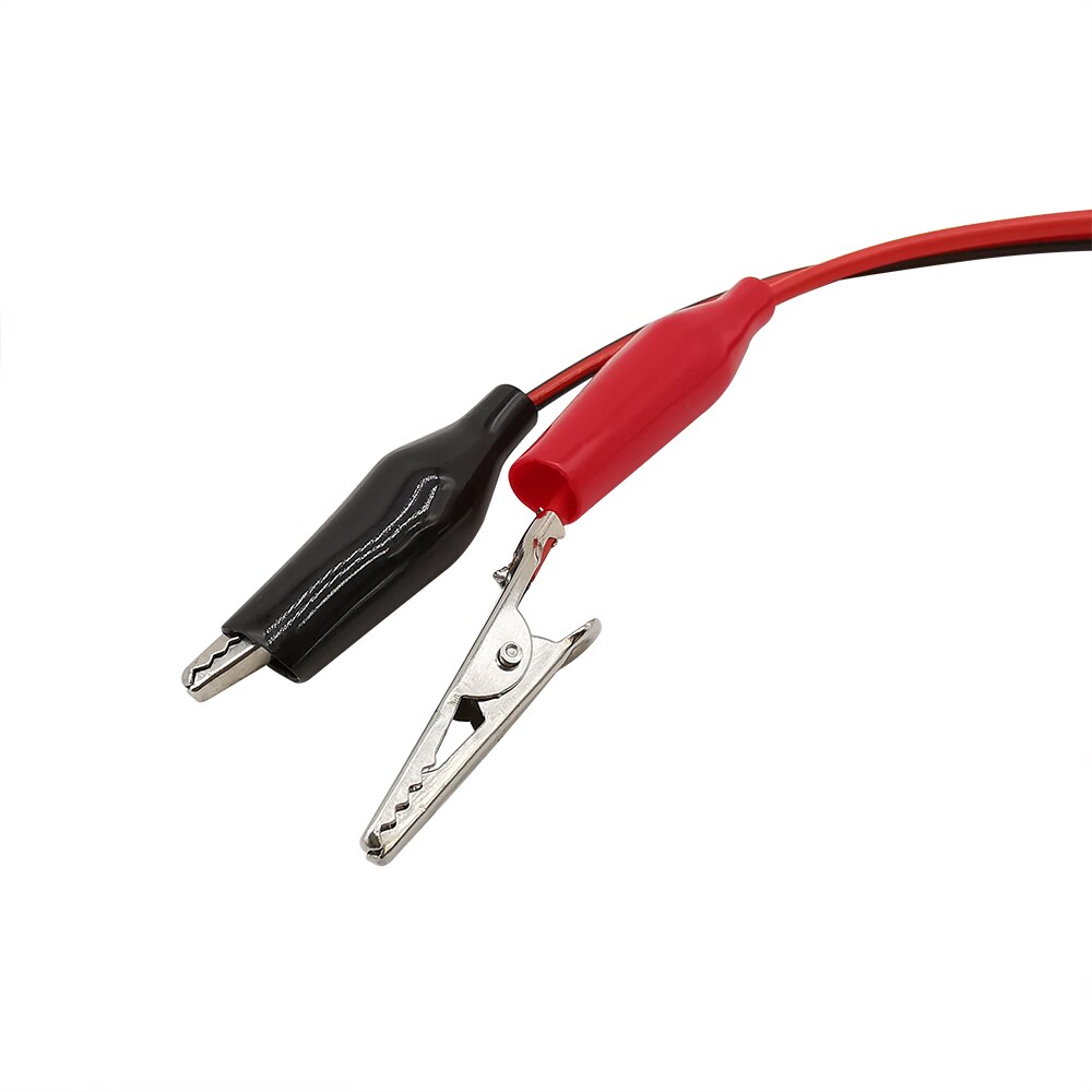 5.5mm x 2.1mm dc macho fêmea cabo conector 5.5*2.1mm dc tomada de alimentação jack para duplo jacaré clipes teste chumbo crocodilo braçadeira fio