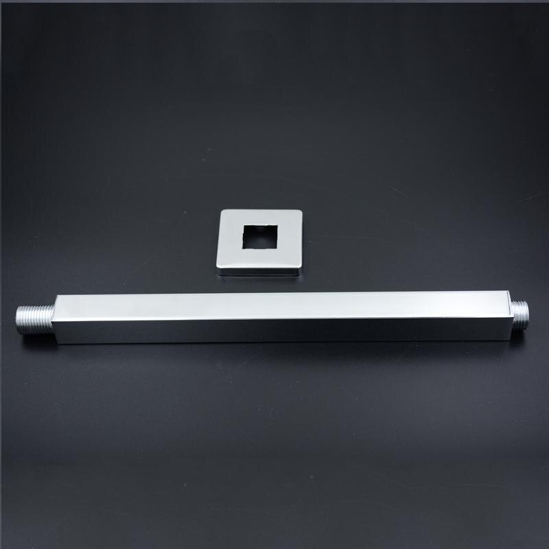 Brass Made Chrome 400mm Shower Arm Shower Head arm Wall Mounted Ceiling Mounted Shower Head Arm