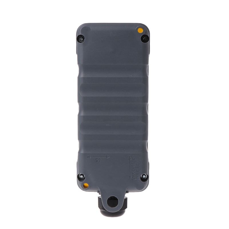 Waterdichte Industriële Drukknop Noodstop Voor Elektrische Crane Hoist Hanger Controle Station