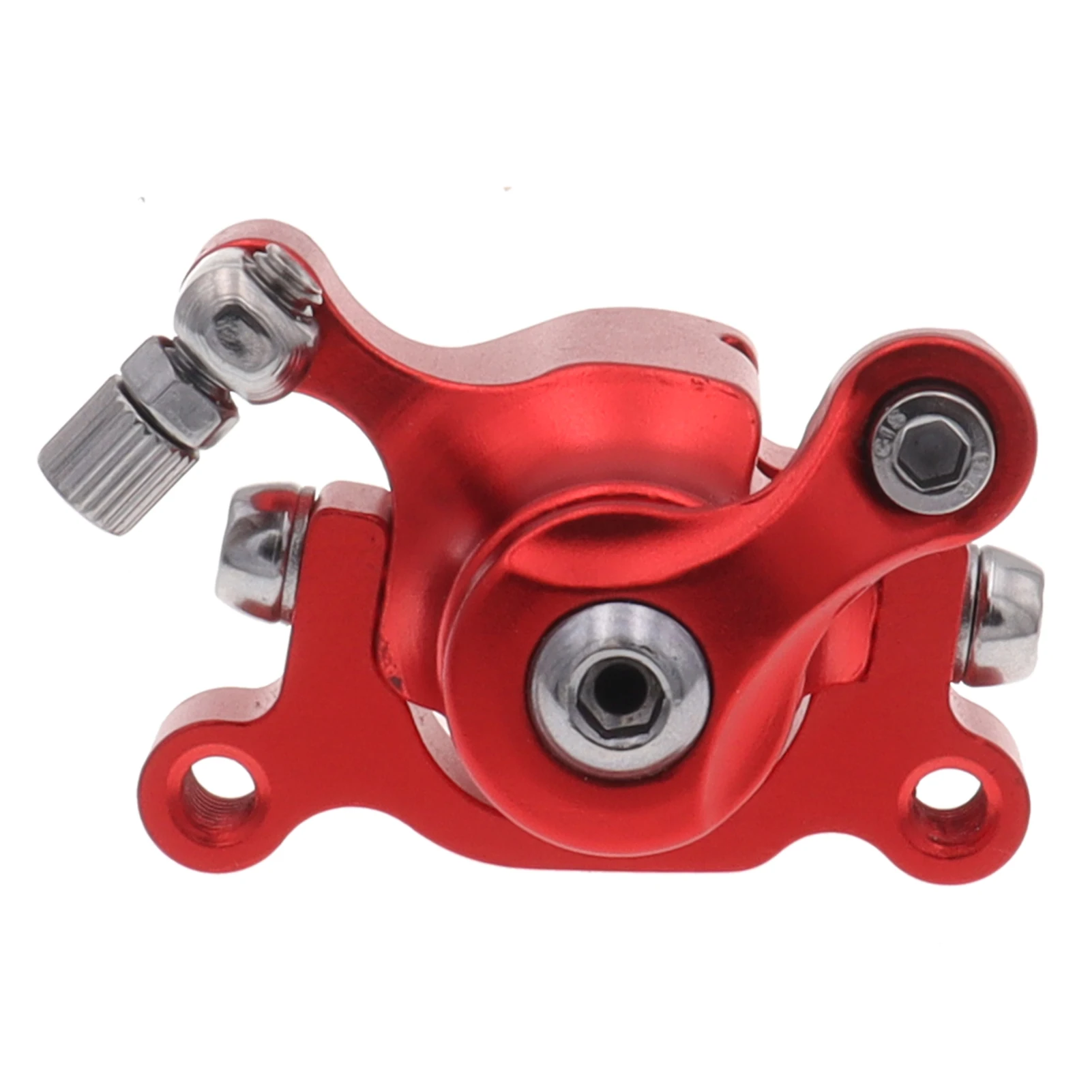 Rood Voor/Achter Disc Remklauw Voor 2 Takt 33cc 43cc 49cc Mini Moto Kids Dirt Pocket Bike Go kart Gas Scooter Atv Quad