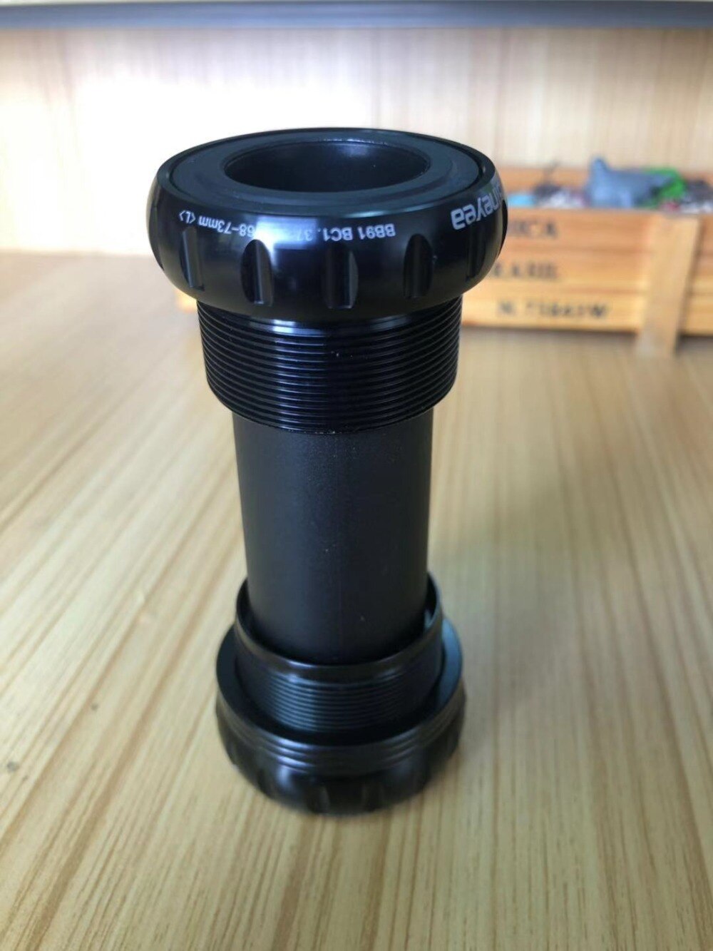 GINEYEA Bearing Bottom Bracket BB91 BC1.37*24T 24mm through Axle fits 68-73mm/ BB parts