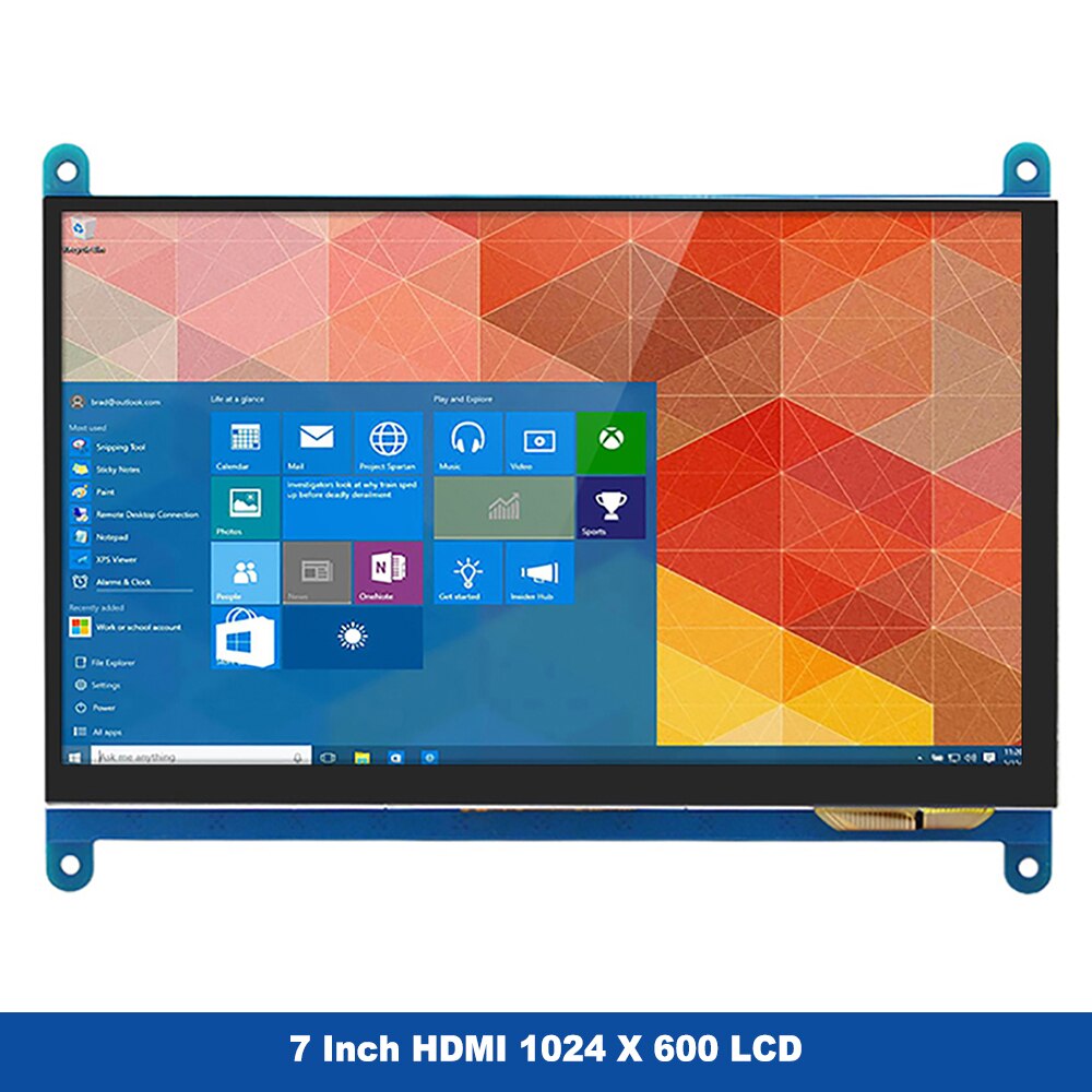 ITINIT R58 Raspberry Pi 4 Model 3B 3B+ Touch Screen 3.5/5/7 inch LCD Module Resistive/Capacitive Display Monitor Touch Panel