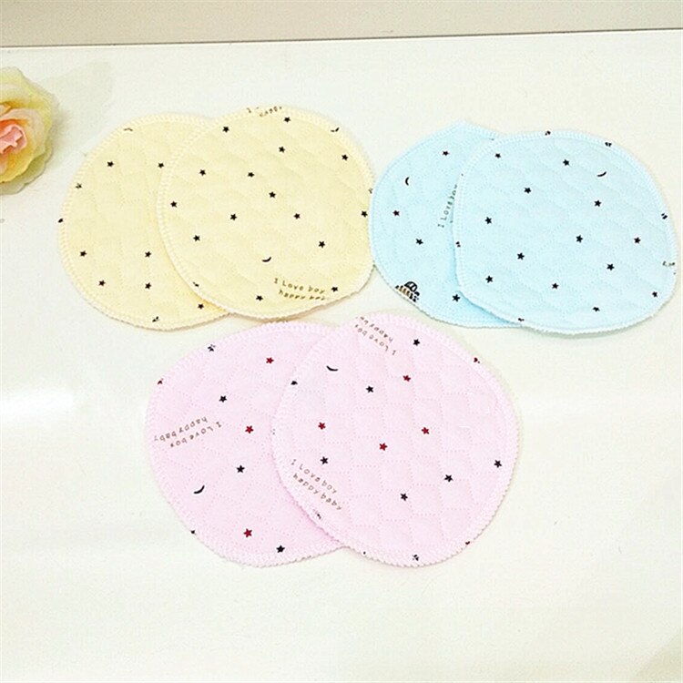 2 Stuks Herbruikbare Borst Pad Nursing Pads Voor Mum Moeders Absorberende Wasbare Waterdicht Voeden Tepel Pads Zwangere Levert: Default Title