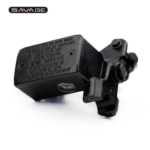 Levier maître-cylindre de frein avant pour SUZUKI GSR 400 600 750 GSXS750 DL 650/1000 v-strom, accessoires de moto, adaptateur de miroir: D