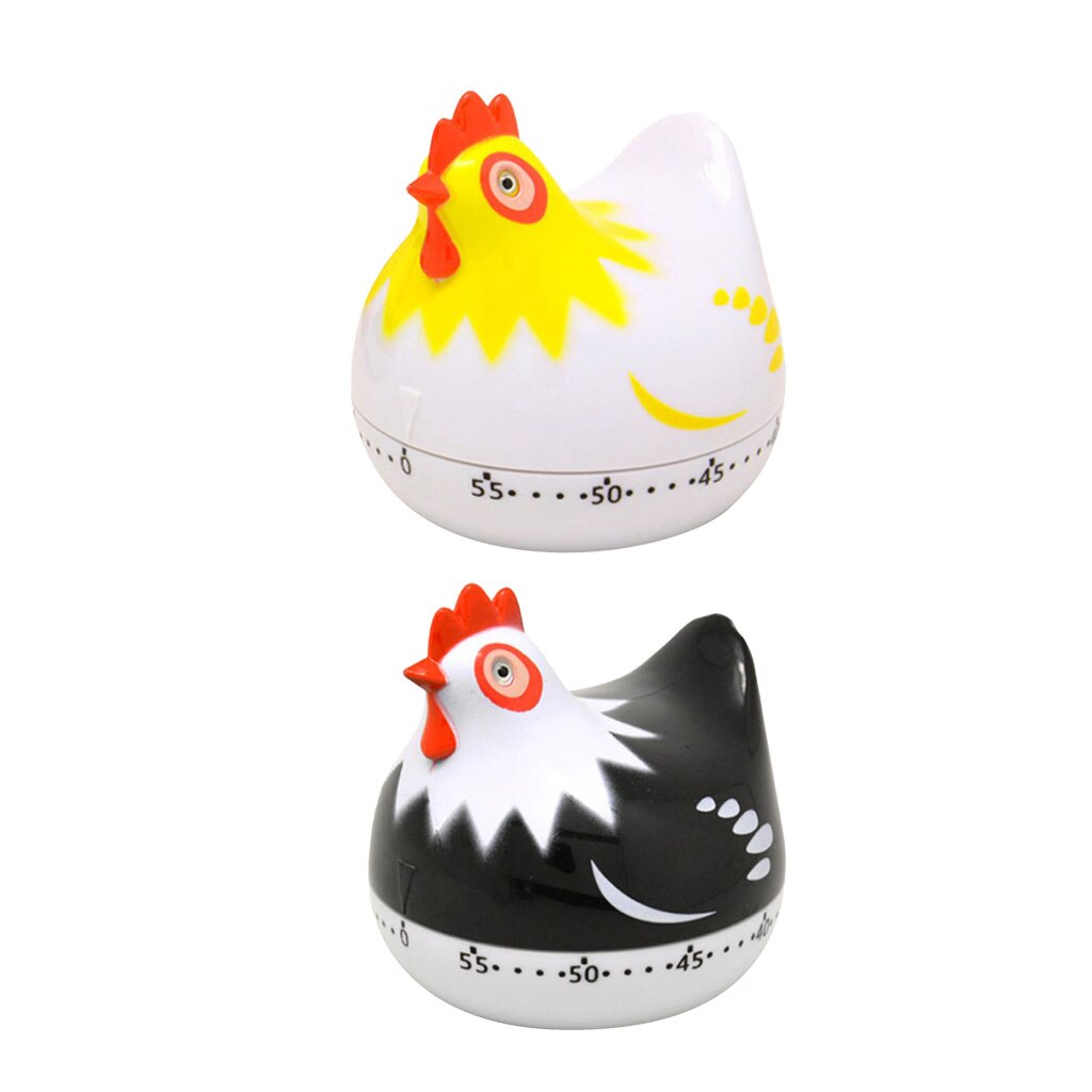 Hen Shape Kitchen Timer Manual Mechanical Food Cooking Timers