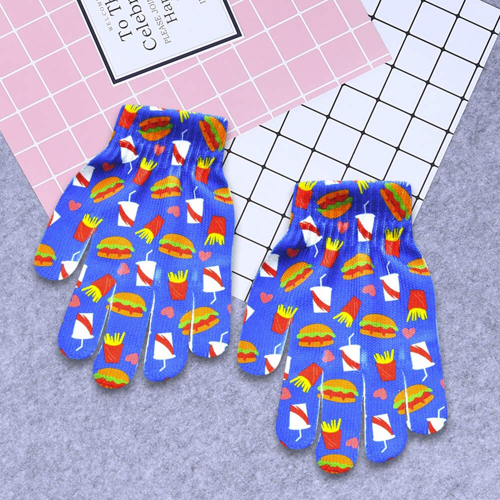 Della novità Dei Bambini Guanti Inverno Caldo 3D Animale Stampa Lavorato A Maglia Kitty Pet Carino Guanti Guanti Invernali Per Bambini Impermeabile Handschoenen @ 35