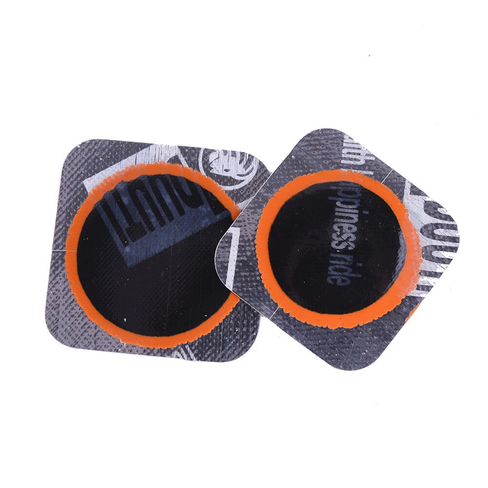 10Pcs Bicycle Bike Repair Fix Kit Flat Rubber Tire Tyre Repair Patch Kit Cycling Tools 25mm/30mm