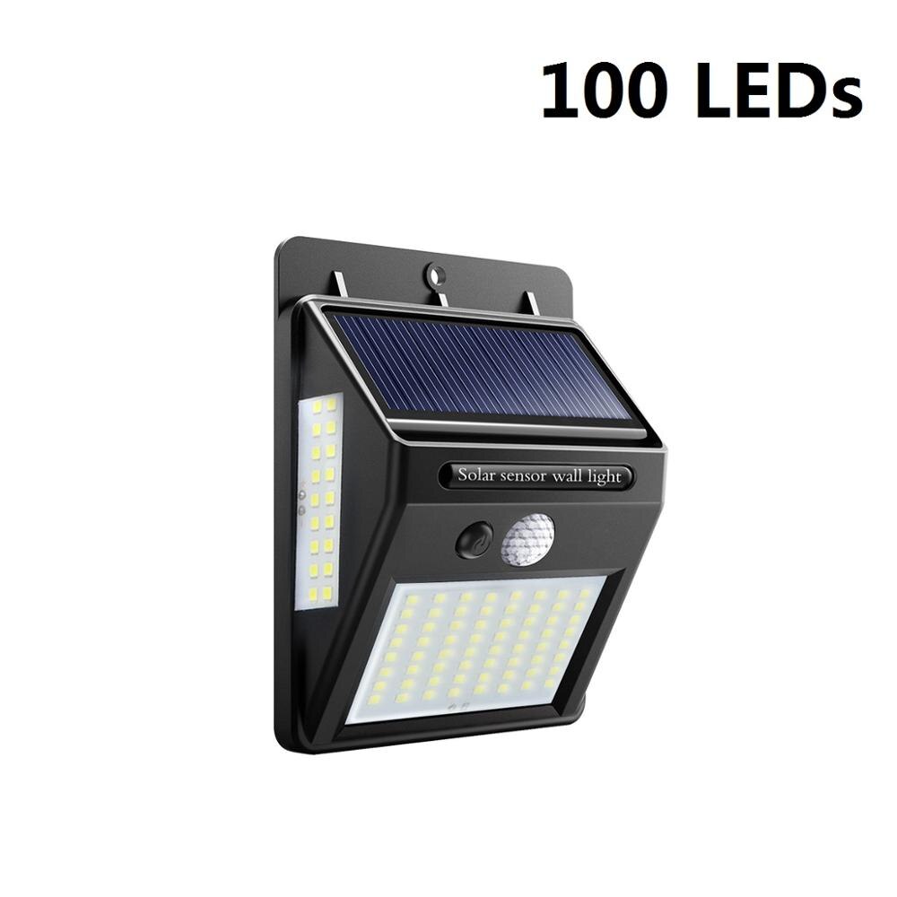 Güneş enerjili LED bahçe su geçirmez açık alan aydınlatması hareket