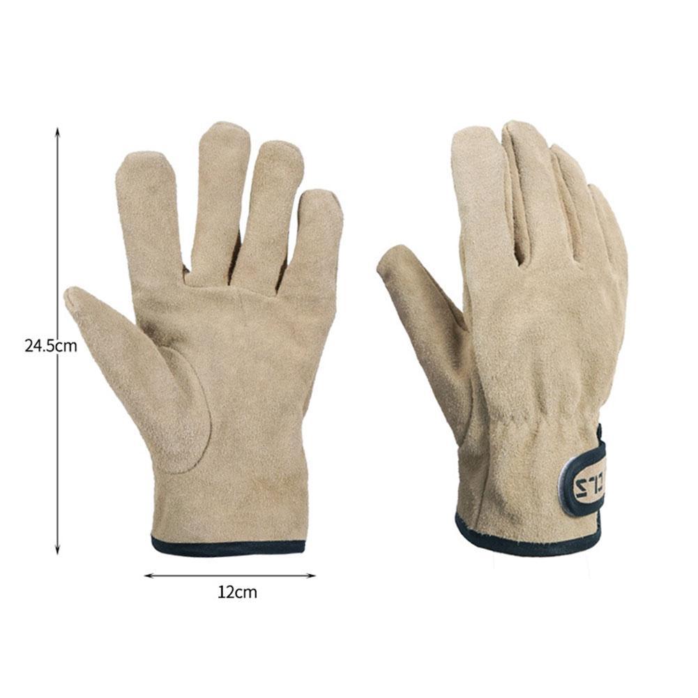 Gants de Barbecue de pique-nique en plein air, 1 paire, résistant à l'usure, Camping, travail, isolation épaisse, Prote caméra thermique K1Q9