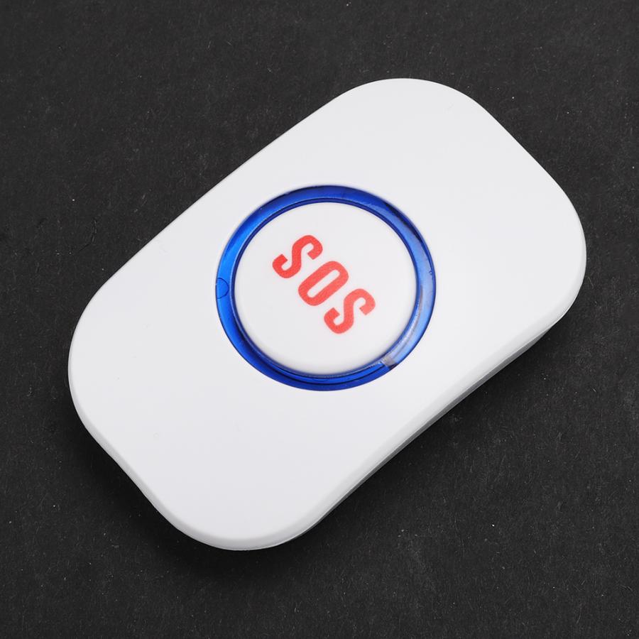 Wireless SOS Button Emergency Alarm Elderly Children Help Call Alert System