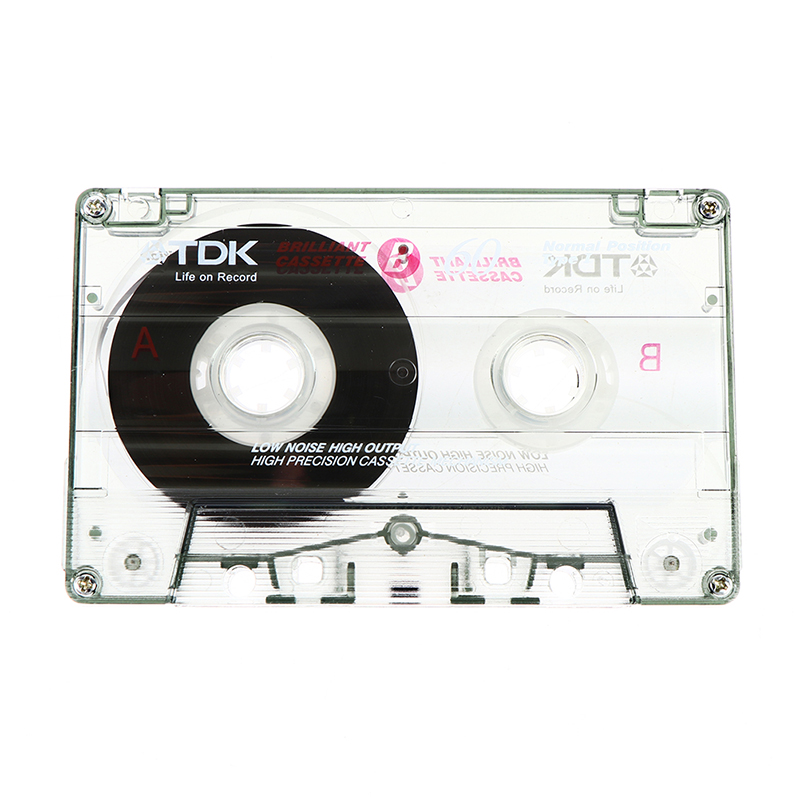 60 Minutes Blank Magnetic Audio Tape Standard Cassette Blank Tape Player Empty Music Recording Audio Accessories