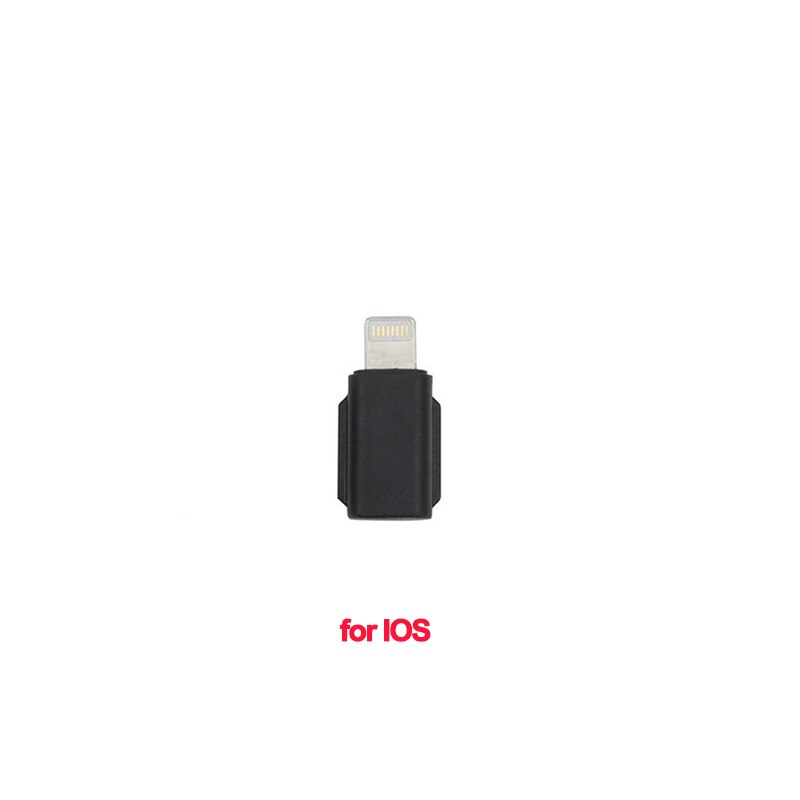 OSMO Pocket DJI adaptador de cámara teléfono conector interfaz Android Micro USB a TYPE-C a IOS convertidor enchufe para DJI OSMO Pocket: Dorado