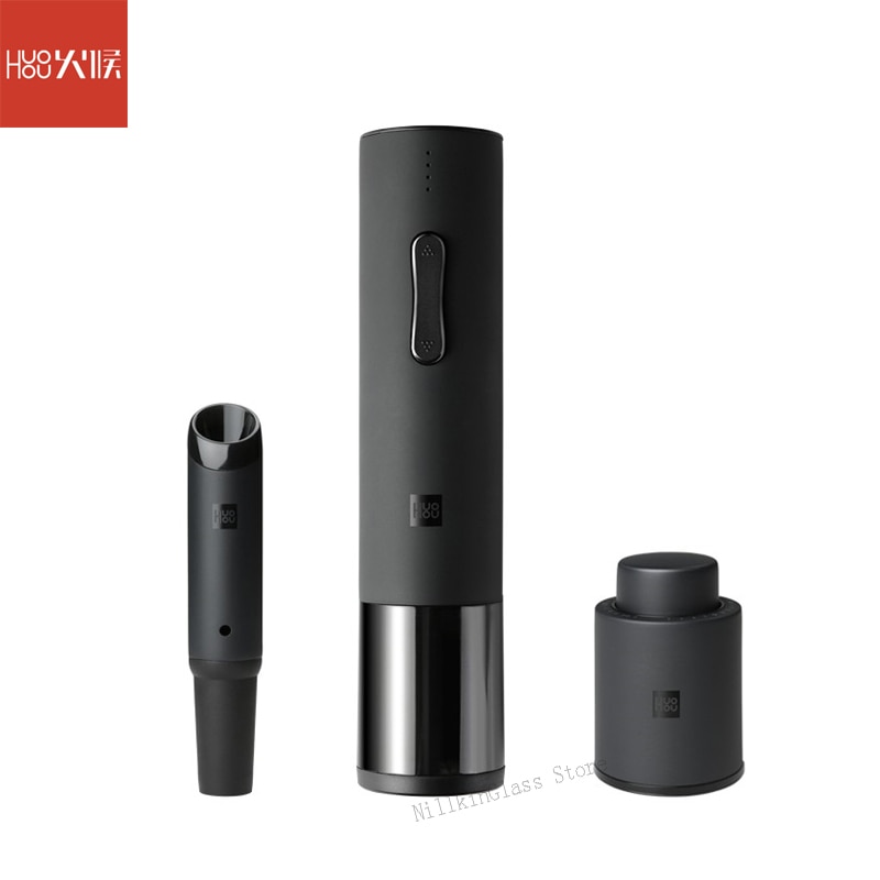 Xiaomi Mijia huozhou automático de vino tinto abridor tapa tapón decantador rápido eléctrico sacacorchos cortador de papel de aluminio herramienta de salida de corcho