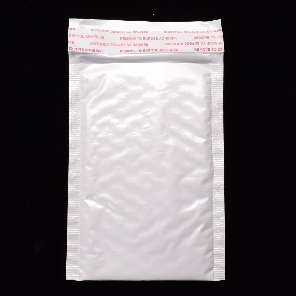 10Pcs/Pack Poly Bubble Mailers Padded Envelopes Bags Self Seal School Office Supply 11cmx15cm