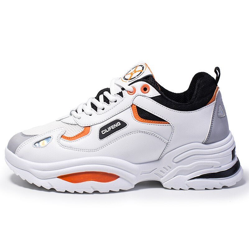 Heren casual schoenen veterschoenen heren winter lente heren dikke sneaker casual platform hoge hak dad schoenen 39-44