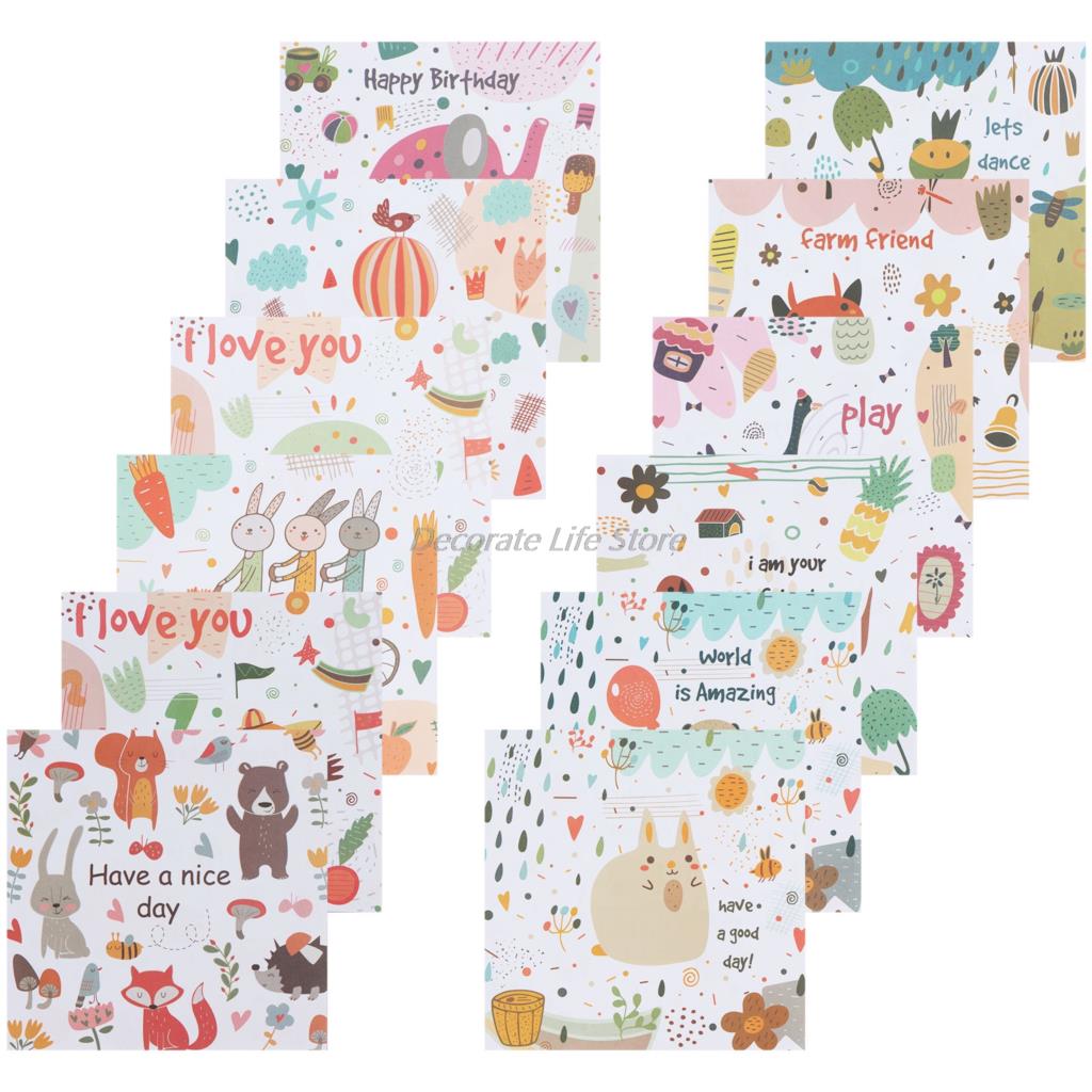 Scrapbook Papers Decorative Papers Double-Sided Patterns Printing Decorative Pap