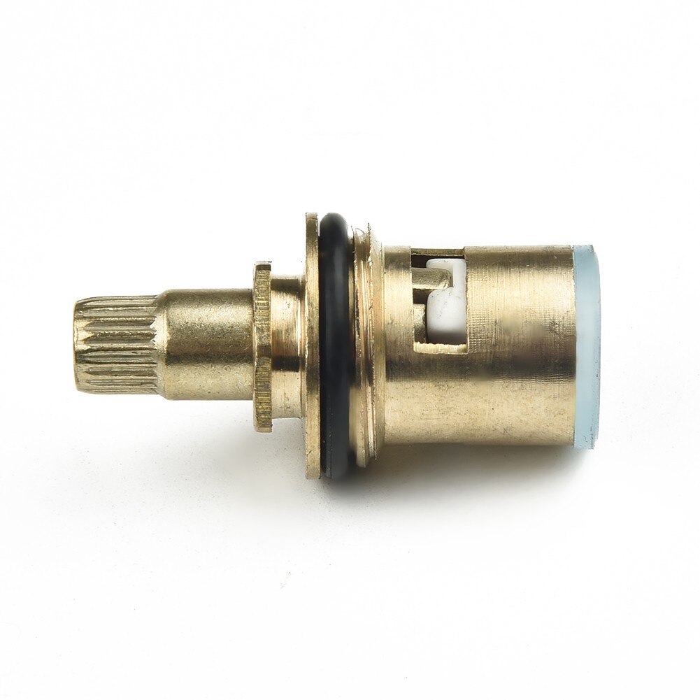 1pc 1/2" Single Faucet Cartridge Tap Replacement Parts Kitchen Bathroom Accessories Brass Shower Mixing Valve
