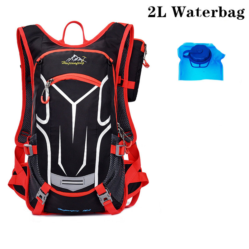 18L Motorcycle Backpack Cycling Bag Waterproof Shoulders Climbing Camping Hiking Backpack Motocross Racing Bags: green