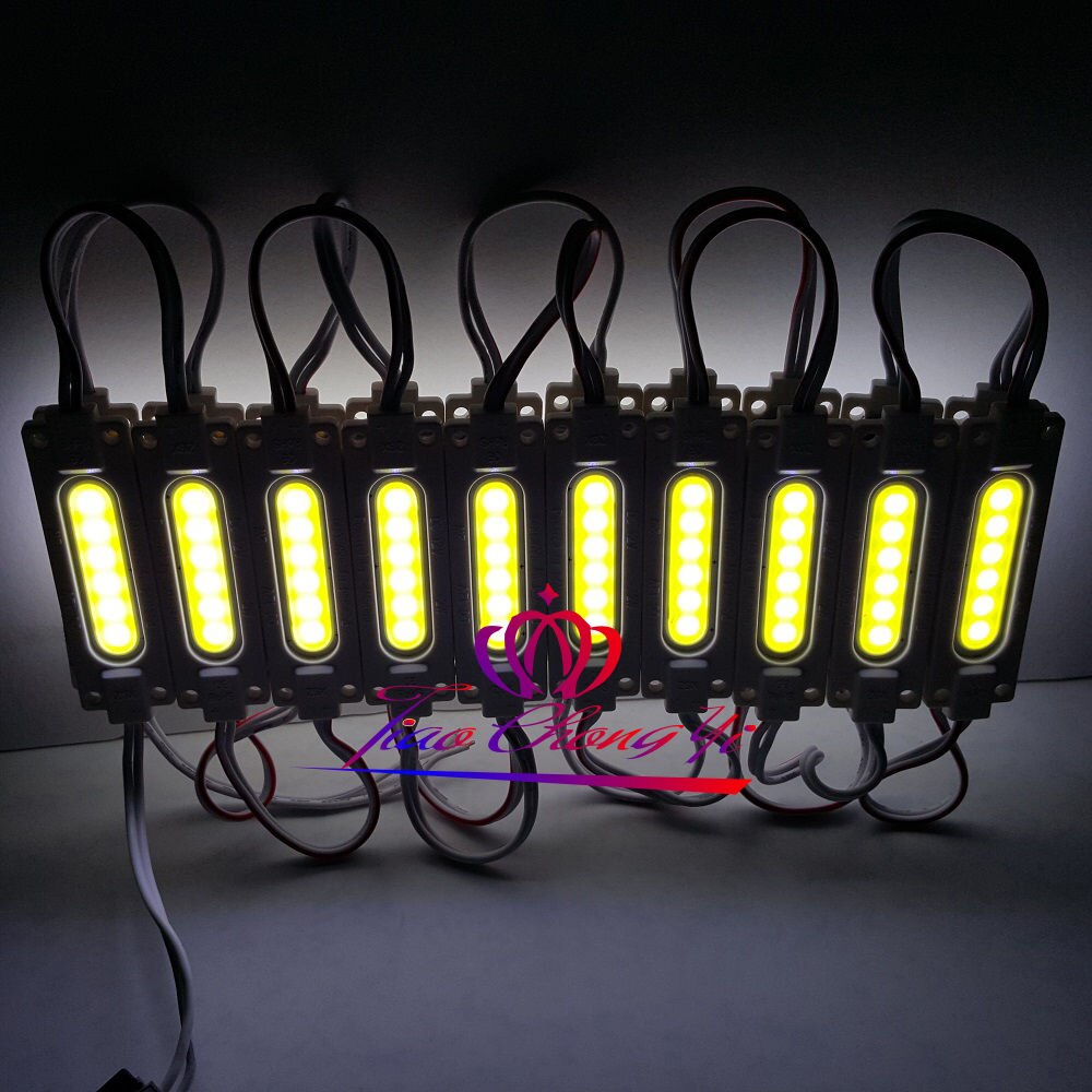 20X 2W 12v White Injection COB LED module Light IP67 lamp for advertising signs